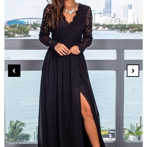 Women’s Maxi Long Sleeve Dress